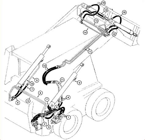 1840 case skid steer parts breakdown|case 1840 hydraulic line diagram.